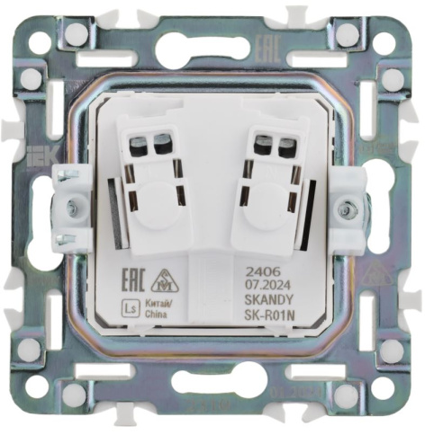 фото Розетка без заземления  IEK SK-R13-10-K50 в Санкт-Петербургe