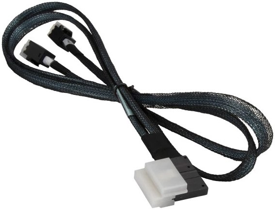 

Кабель Supermicro CBL-SAST-0826 Slimline SAS x8 (LE) to 2x MiniSAS HD 70cm, CBL-SAST-0826