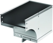 фото Угол верт. вниз 90°, левый переходник DKC 37652KHDZ