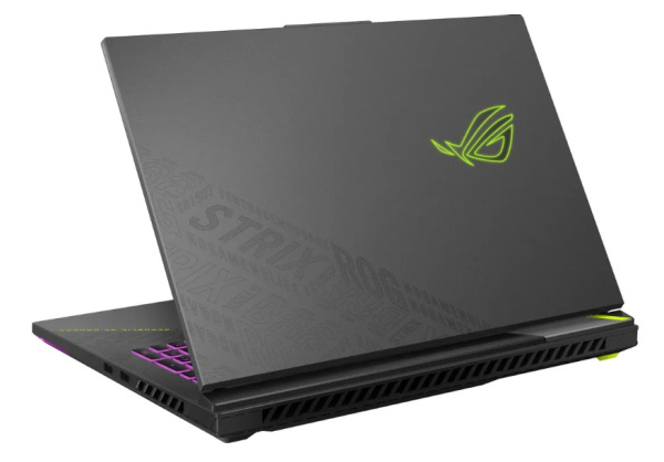 фото Ноутбук ASUS ROG Strix G18 G814PM-S8117 18" (AMD Ryzen 9, 16Гб DDR5, SSD 512 Гб, GeForce RTX 5060, Без ОС) Серый [90NR0L29-M005X0]