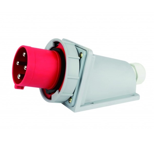 

Вилка DEKraft 26169DEK стационарная 3Р+РЕ 63А 380В IP67 ВС-103, 26169DEK