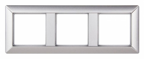 

Рамка Jung EP483AL 3-ая EcoProfi алюминий, EP483AL