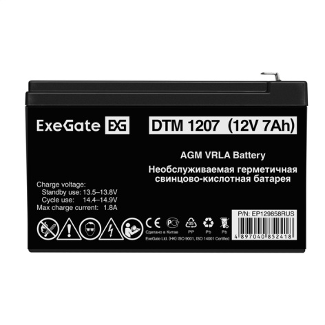 фото Батарея  Exegate DTM 1207 в Уфе