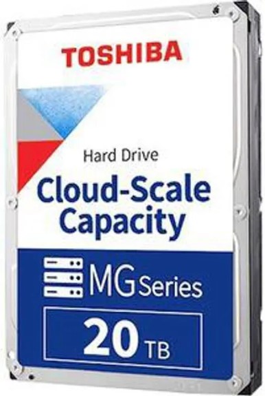 

Жесткий диск 20TB SATA 6Gb/s Toshiba (KIOXIA) MG10ACA20TE 3.5" 7200rpm 512MB, MG10ACA20TE