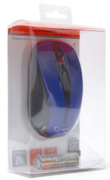 фото Мышь Wireless Gembird MUSW-325-B в Уфе