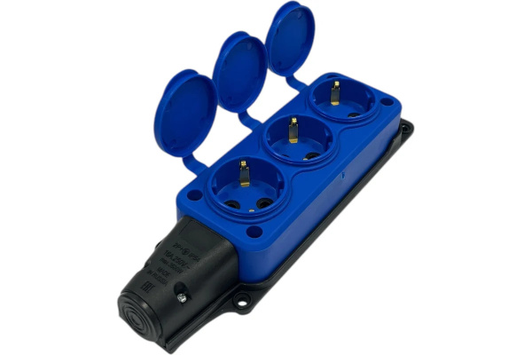 фото Удлинитель силовой iTOK i-CONNECT-COLOR-SU-KG-215-3-54-50-BLUE в Самаре