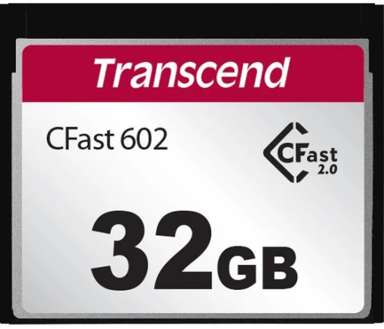 фото Промышленная карта памяти Cfast 2.0 32Gb Transcend TS32GCFX602I в Омске