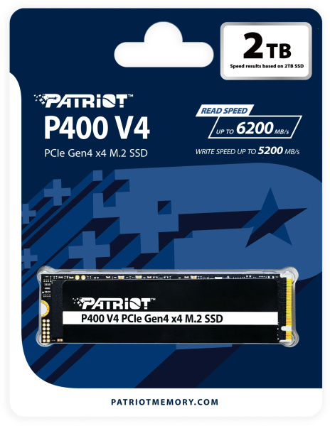 фото Накопитель SSD M.2 2280 Patriot Memory P400 в Уфе 2048 ГБ