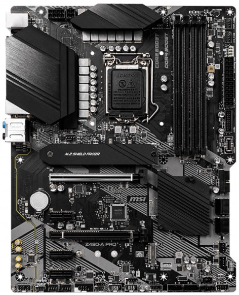 фото Материнская плата ATX MSI Z490-A PRO