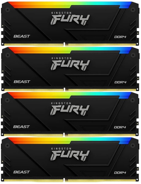 фото Модуль памяти DDR4 64GB (4*16GB) Kingston FURY KF432C16BB2AK4/64 в Самаре