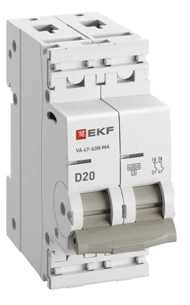 фото Автоматический выключатель  EKF M63MA6220D в Санкт-Петербургe