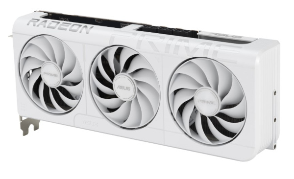 фото Видеокарта ASUS Radeon RX 9070 XT PRIME OC WHITE (PRIME-RX9070XT-O16G-WHITE) в Омске