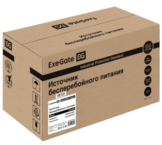 фото Источник бесперебойного питания Exegate SpecialPro Smart LLB-1000.LCD.AVR.8C13 в Краснодаре