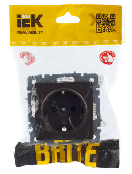 фото Розетка с заземлением  IEK BR-R11-16-K45 в Казани
