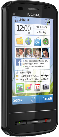 фото   Nokia C6-00 Black