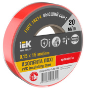 фото Изолента  IEK EX-IZ10-C15-15-20-K04