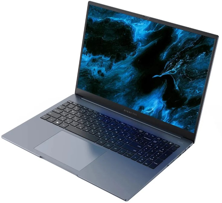 

Ноутбук Digma Pro Pactos DN16P3-8CXW01 i3-1215U/8GB/256GB SSD/UHD Graphics/16" IPS WUXGA/cam/WiFi/BT/Win11Pro/dk.grey, Pro Pactos