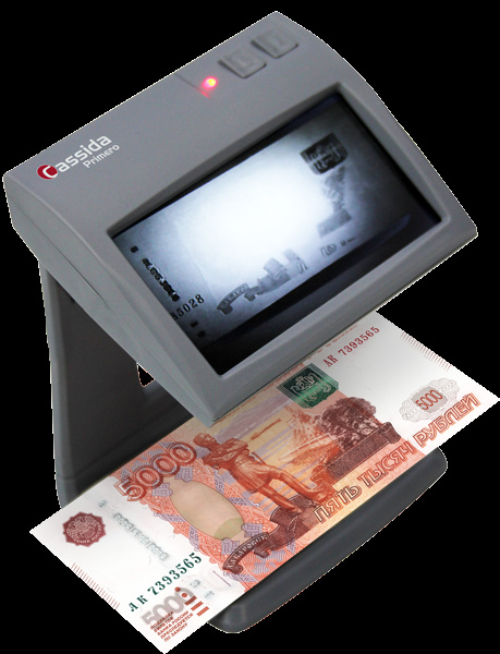 фото Детектор банкнот просмотровый Cassida Primero