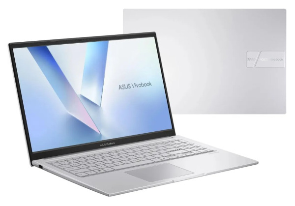фото Ноутбук ASUS X1504MA-BQ056 15.6" (Intel Core 3, 8Гб DDR5, SSD 512 Гб, , Без ОС) Серебристый [90NB17I2-M01360]
