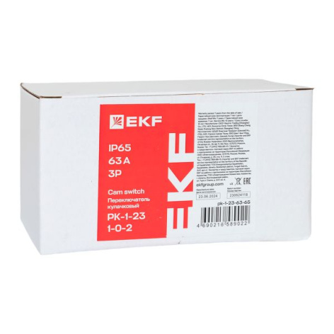 фото Переключатель кулачковый  EKF pk-1-23-63-65 в Уфе