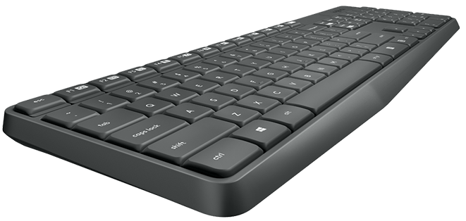 

Клавиатура и мышь Wireless Logitech Combo MK235 920-007948 gray, USB, OEM, Combo MK235