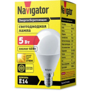 фото Лампа Navigator NLL-P-G45-5-230-2.7K-E14