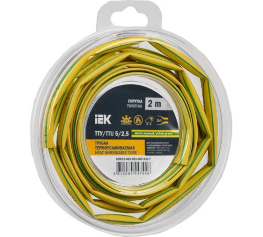 фото Трубка термоусадочная IEK UDR12-005-D25-002-K52-T в Перми