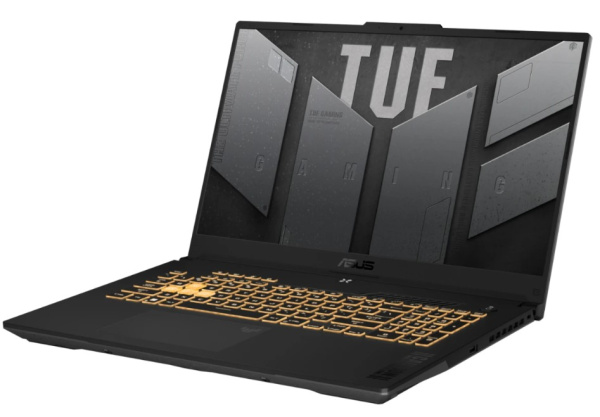 фото Ноутбук  ASUS TUF Gaming FX707VJB-HX100 в Смоленске 17.3 ", Core 5, 16 Гб RAM, 512 Гб SSD, GeForce RTX 3050, Серый