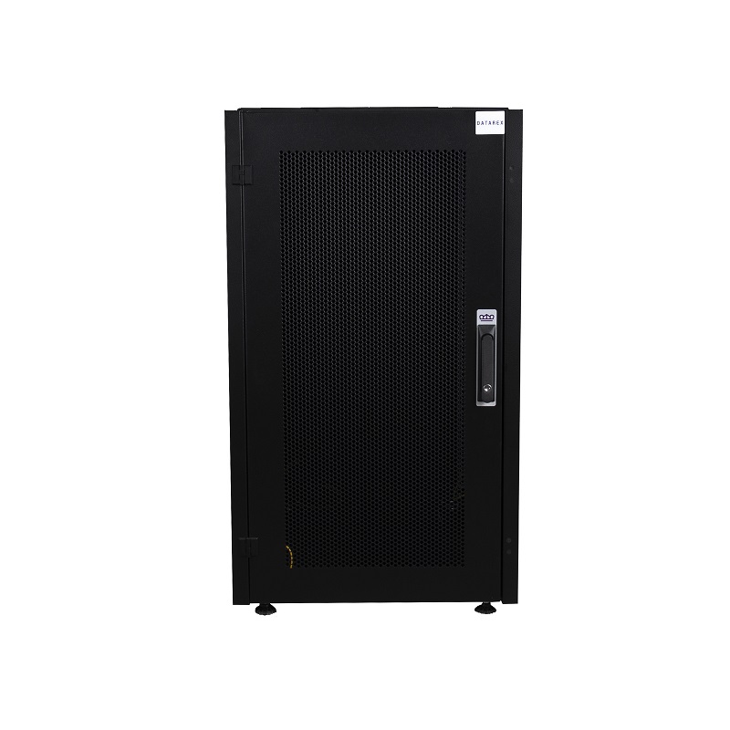 

Шкаф напольный 19", 22U Datarex DR-721101 телекоммуникационный 600х600, передняя дверь перфорация, задняя стенка перфорированная, черный, DR-721101