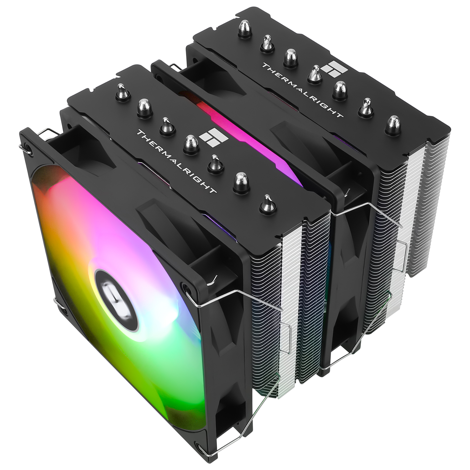 

Кулер Thermalright Phantom Spirit 120 SE ARGB PS120-SE-ARGB LGA115X/1200/1700/AM4/AM5 (2*120mm fan, 1500rpm, 66.17CFM, 25.6dBA, 4-pin PWM), Phantom Spirit 120 SE ARGB