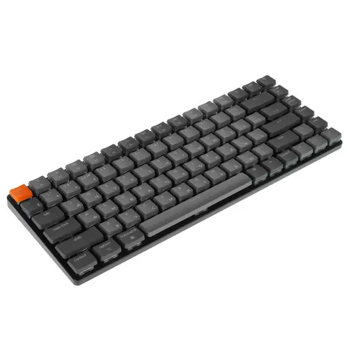 

Клавиатура Wireless Keychron K3 K3-D2 механическая ультратонкая, 84 клавиши, White LED подсветка, Blue Switch, K3
