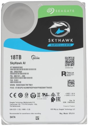 фото Жесткий диск 18TB SATA 6Gb/s Seagate ST18000VE002 в Екатеринбурге
