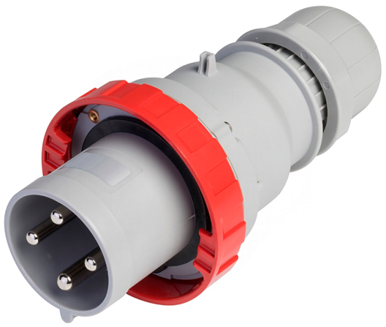 Изображение товара Кабельная вилка DKC DIS21812536 IP67 с Защитой и 4 Контактами