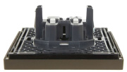фото Розетка двухместная без заземления  IEK FP-R23-10-1-K03