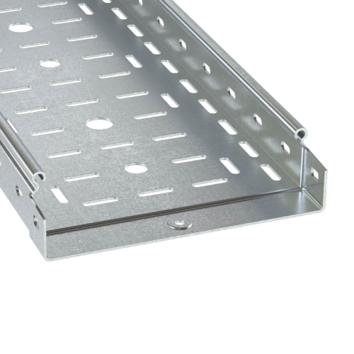 

Лоток листовой перфорированный DKC 3526312HDZ (ШxВxД) 150x50x3000 мм, сталь, горячеоцинкованная, "S5 Combitech" (уп/2 шт), 3526312HDZ