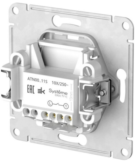 фото Выключатель одноклавишный  Systeme Electric ATN000911S в Красноярске