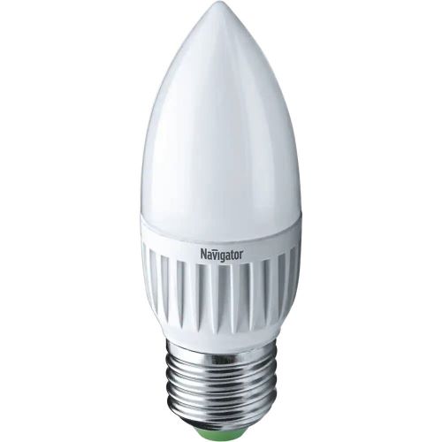 

Лампа светодиодная Navigator NLL-P-C37-5-230-2.7K-E27-FR 5Вт, 176-264В, 2700К, 375лм, Е27, 37х100мм, свеча, матовая (94481), NLL-P-C37-5-230-2.7K-E27-FR