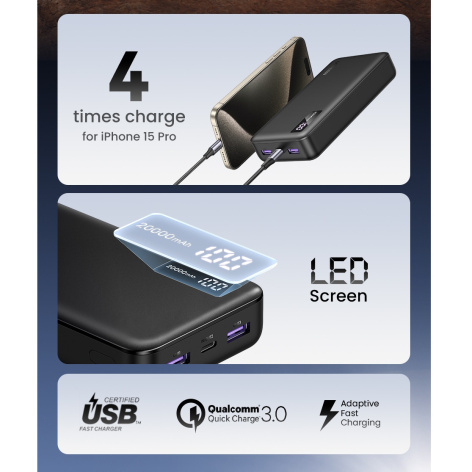 фото Аккумулятор внешний UGreen PB312 в Омске