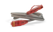 фото Кабель патч-корд Hyperline PC-LPM-UTP-RJ45-RJ45-C5e-0.15M-LSZH-GY