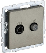 фото Розетка телевизионная IEK BR-AF20-O-K37