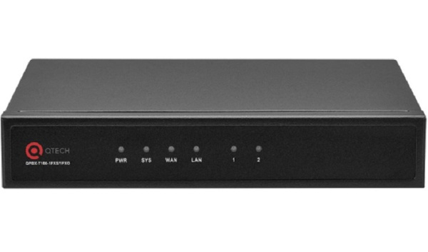 фото АТС IP  QTECH QPBX-T100-2FXO в Казани