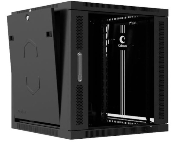 фото Шкаф настенный 19", 12U Cabeus SH-05F-12U60/60-R-BK в Нижнем Новгороде
