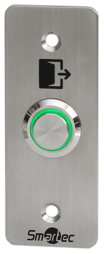 

Кнопка выхода Smartec ST-EX143L металлическая, врезная, СИД индикатор, НР контакты, ST-EX143L