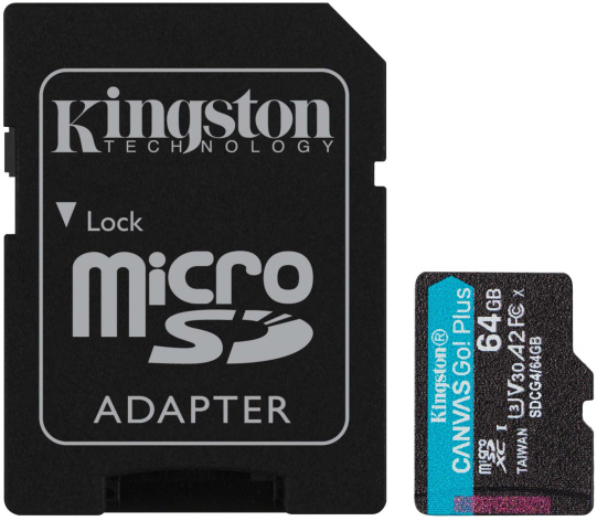 фото Карта памяти MicroSDXC 64GB Kingston SDCG4/64GB в Красноярске
