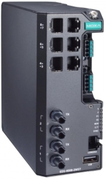 фото Коммутатор управляемый MOXA EDS-4008-2MST-LV в Уфе