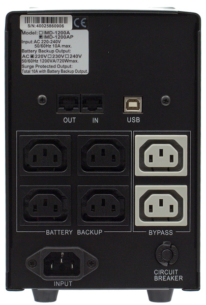 фото Источник бесперебойного питания  Powercom IMD-1200AP в Уфе