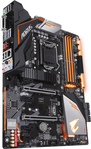 фото Материнская плата ATX GIGABYTE H370 AORUS GAMING 3 WIFI