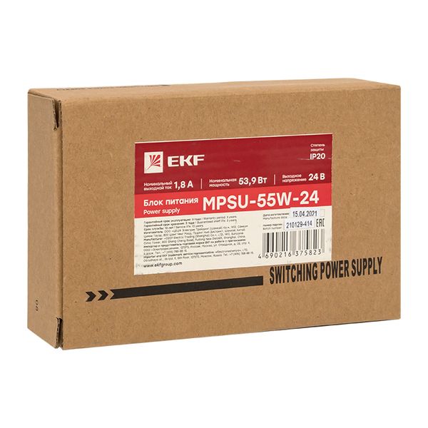 Блок питания EKF mpsu-55w-24 24В с функцией ИБП