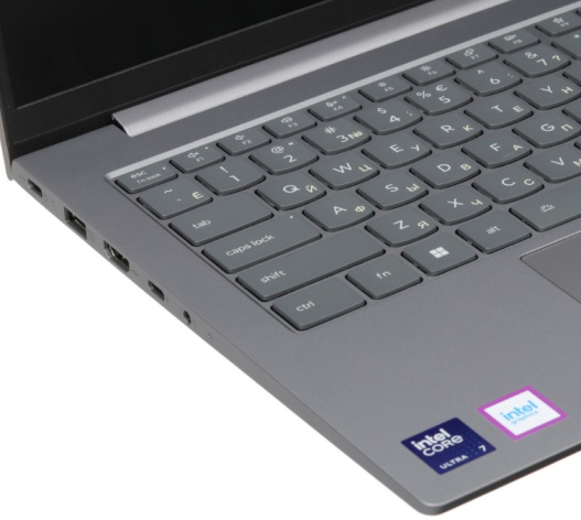 фото Ноутбук Lenovo Thinkbook 14 G8 14" (Intel Core Ultra 9, 16Гб DDR5, SSD 512 Гб, Arc graphics, Без ОС) Серый [21SJ00RHGQ]