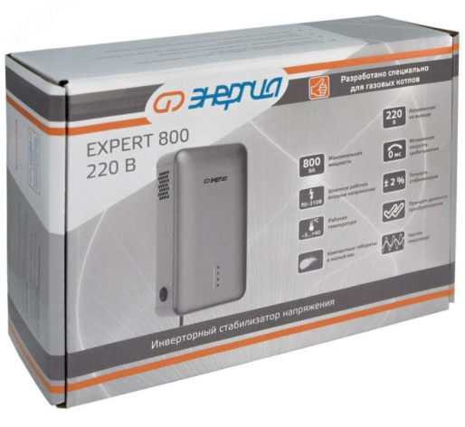фото Стабилизатор напряжения Энергия Expert 800 220В